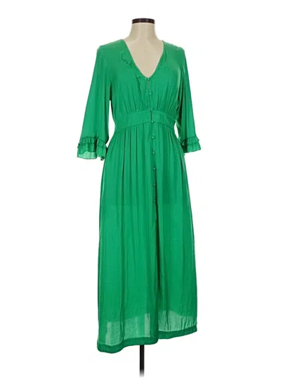 Pre-owned Scotch & Soda Casual Dress In Green