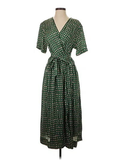 Pre-owned Scotch & Soda Casual Dress In Green