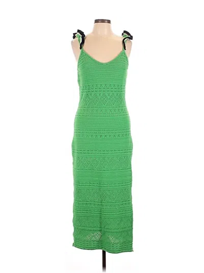 Pre-owned Scotch & Soda Casual Dress In Green