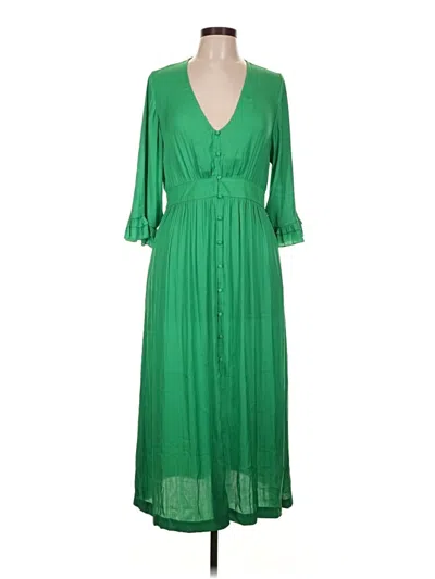 Pre-owned Scotch & Soda Casual Dress In Green