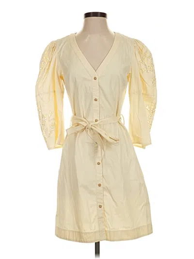 Pre-owned Scotch & Soda Casual Dress In Ivory