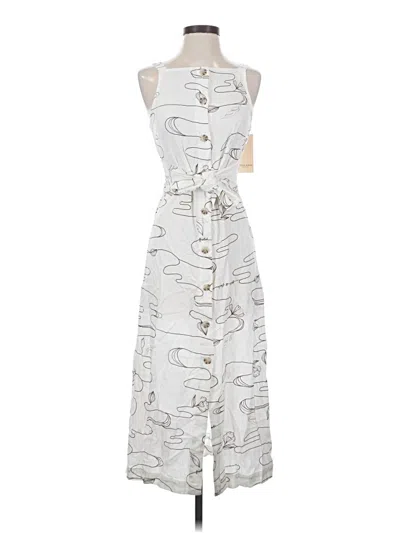 Pre-owned Scotch & Soda Casual Dress In White