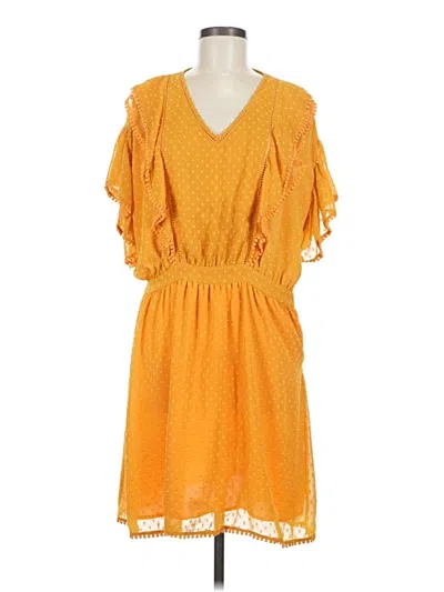 Pre-owned Scotch & Soda Casual Dress In Yellow