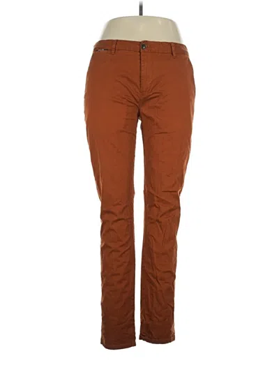 Pre-owned Scotch & Soda Casual Pants In Brown