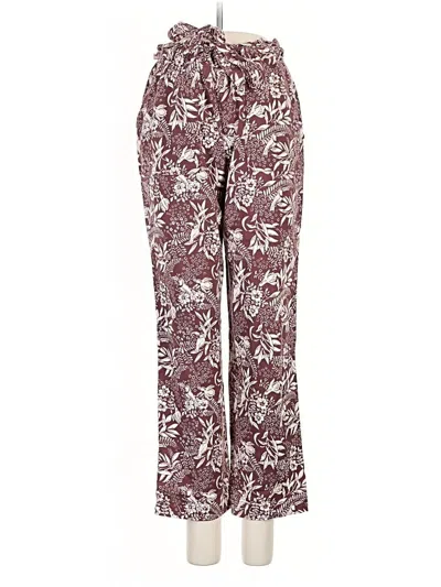 Pre-owned Scotch & Soda Casual Pants In Burgundy