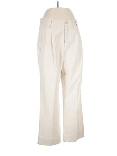 Pre-owned Scotch & Soda Casual Pants In Ivory