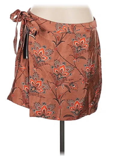 Pre-owned Scotch & Soda Casual Skirt In Brown