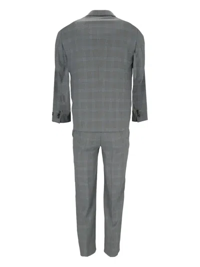 Scotch & Soda Checked-pattern Single-breasted Suit