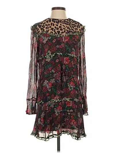 Pre-owned Scotch & Soda Cocktail Dress In Burgundy