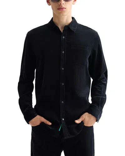 Scotch & Soda Corduroy Shirt In Black