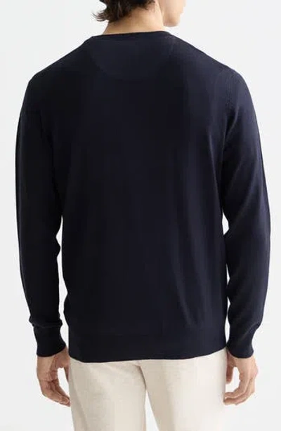 Scotch & Soda Core Crewneck Pullover In Gold