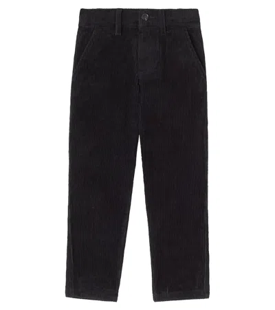 Scotch & Soda Kids' Cotton Corduroy Pants In Black