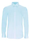 Scotch & Soda Cotton Shirt In Blue