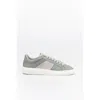 Scotch & Soda Cowhide Low Top Men's Sneakers In Gray