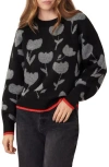 Scotch & Soda Crewneck Pullover Sweater In Multi