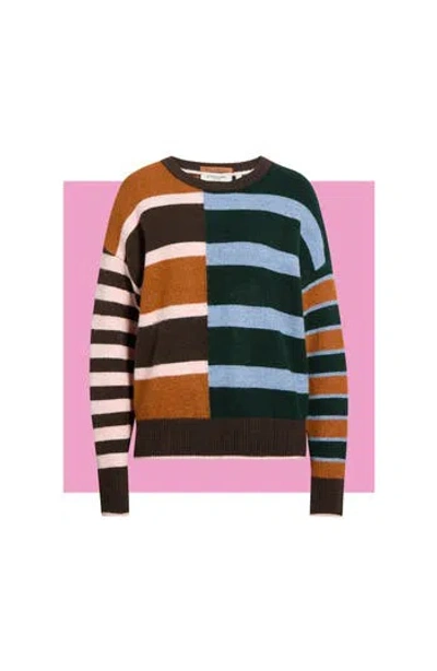 Scotch & Soda Crewneck Pullover Sweater In Multi