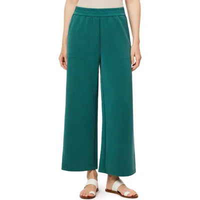 Scotch & Soda Crop Wide Leg Pants In Multi