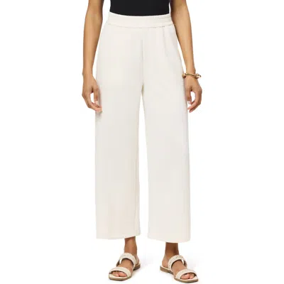 Scotch & Soda Crop Wide Leg Pants In Red