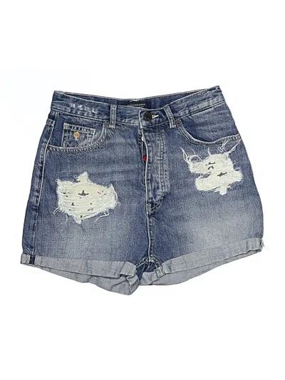 Pre-owned Scotch & Soda Denim Shorts In Blue