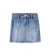 Scotch & Soda Denim Skirt In Blue