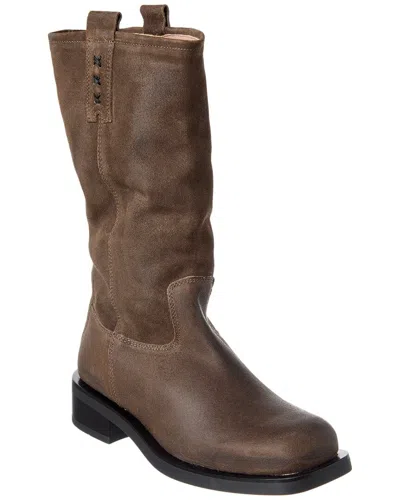 SCOTCH & SODA SCOTCH & SODA DORIS LEATHER KNEE-HIGH BOOT