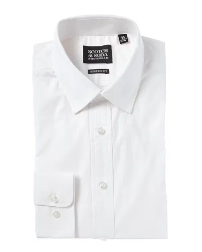 Scotch & Soda Dress Shirt In Yellow