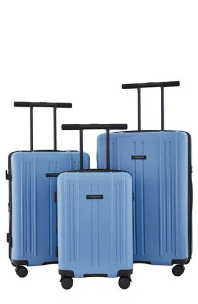 Scotch & Soda Eindhoven 3-piece Luggage Set In Black