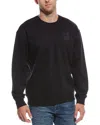 Scotch & Soda Embroidered Graphic T-shirt In Black