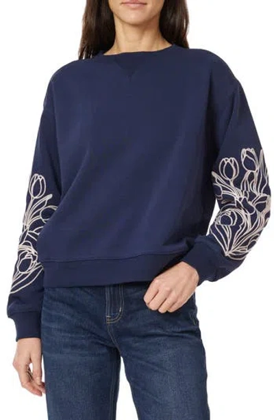 Scotch & Soda Embroidered Sweatshirt