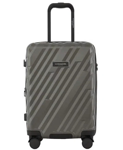 Scotch & Soda Euroway 22" Expandable Carry-on In Charcoal
