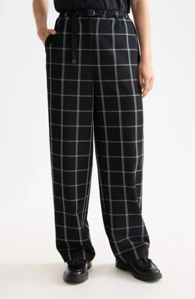Scotch & Soda Ezra High Waist Drawstring Pants In Black