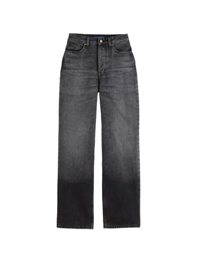 Scotch & Soda Faded-effect Jeans In Gray