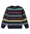 Scotch & Soda Fair Isle Jacquard Sweater In Multi