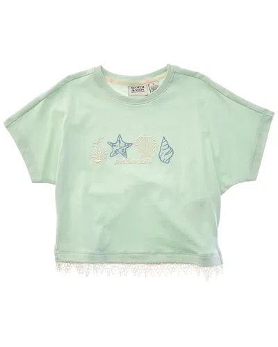 Scotch & Soda Fashion T-shirt In Green