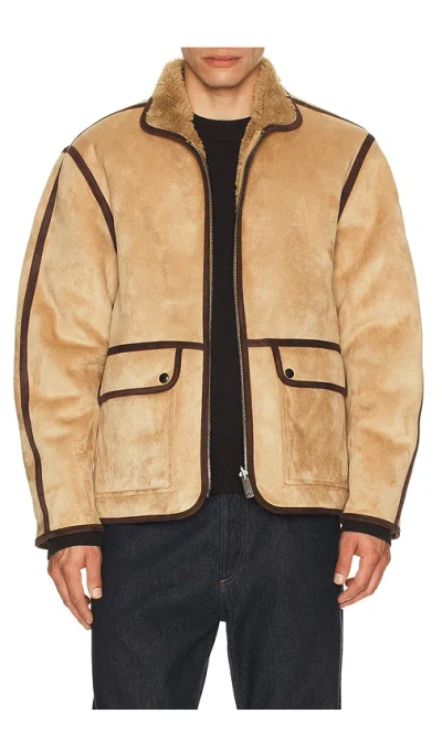 SCOTCH & SODA FAUX SHEARLING JACKET