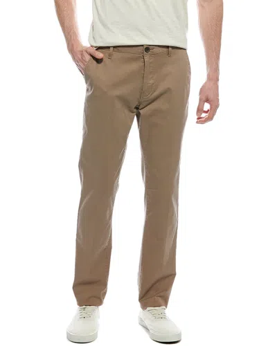 Scotch & Soda Flat Front Chino In Brown