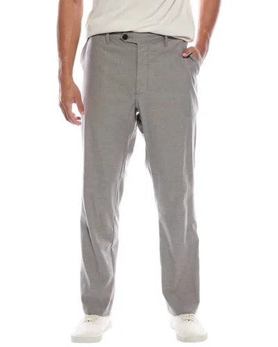 Scotch & Soda Flat Front Pant In Gray