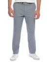 Scotch & Soda Flat Front Pant In Blue