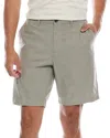 Scotch & Soda Flat Front Short In Gray