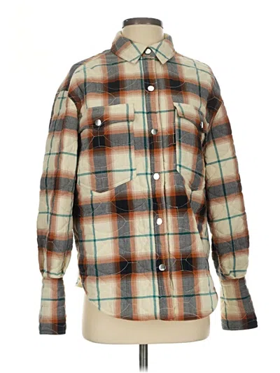 Pre-owned Scotch & Soda Fleece Jacket In Brown