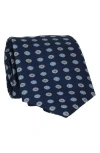 Scotch & Soda Flower Dot Tie In Blue