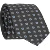 Scotch & Soda Flower Dot Tie In Silver