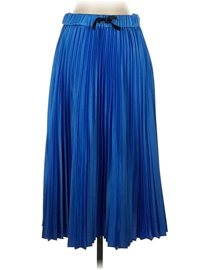 Pre-owned Scotch & Soda Formal Skirt In Blue