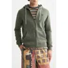Scotch & Soda Full Zip Hoodie In Green