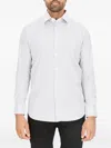Scotch & Soda Geometric-print Shirt In White