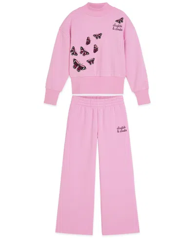SCOTCH & SODA GIRLS 4-6X LONG-SLEEVE TOP AND PANTS, 2-PIECE SET