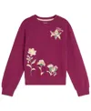 Scotch & Soda Girls 7-16 Fashion Pull-on Sweatshirt In Pink