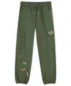 Scotch & Soda Girls 7-16 Pocket Cargo Pull-on Pants In Green