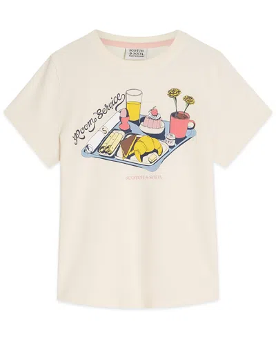 SCOTCH & SODA GIRLS 7-16 SHORT-SLEEVE T-SHIRT