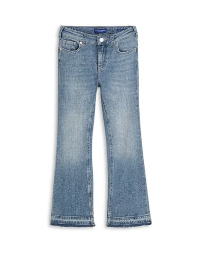 Scotch & Soda Girls' The Charm Classic Flared Jeans - Little Kid, Big Kid In Blue